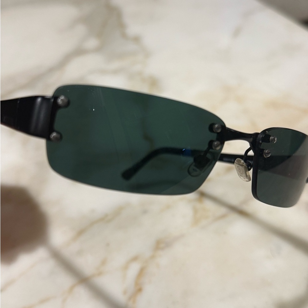 Moschino Rimless Sunglasses